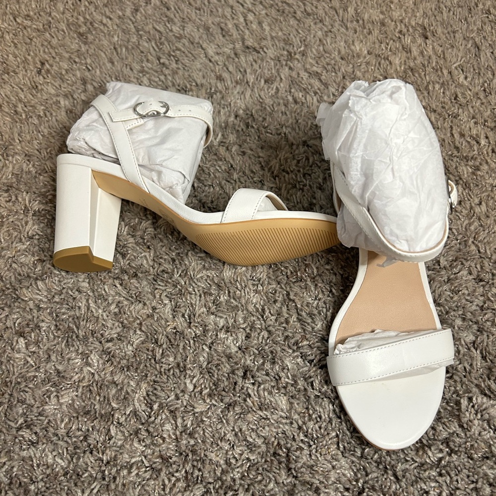 Stuart Weitzman Dancer 75 Block Sandals Size 7 We… - image 2